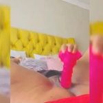 Girl Makes Herself Squirt Using Dildo